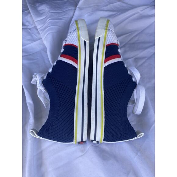 WOMEN'S TOMMY HILFIGER (TWOANA) RIBBED KNIT TEXTILE ATHLETIC SNEAKERS 9.5 - Picture 5 of 8